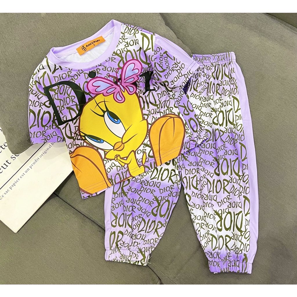 [XẢ KHO] Bộ Đồ Bé Trai 31-35 Kg Set Quần Áo Thời Trang Trẻ Em Cho Bé In Hoạt Hình Hot Trend Homie Kids TRSZ12