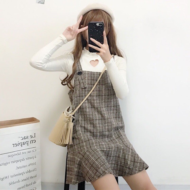 [SIÊU RẺ] M273 Váy yếm nữ đuôi cá hàng ord QC - (hàng loại A) | BigBuy360 - bigbuy360.vn
