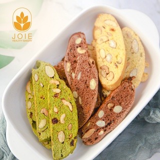 Bánh BISCOTTI nguyên cám KHÔNG ĐƯỜNG 12 vị, bánh hạt ăn kiêng cho người giảm cân, eatclean, gymer.