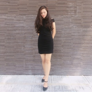 Đầm body ôm, tôn dáng, thun co giãn tốt