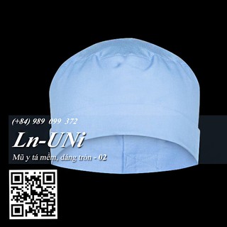 Mũ y tá mềm, dáng tròn 02