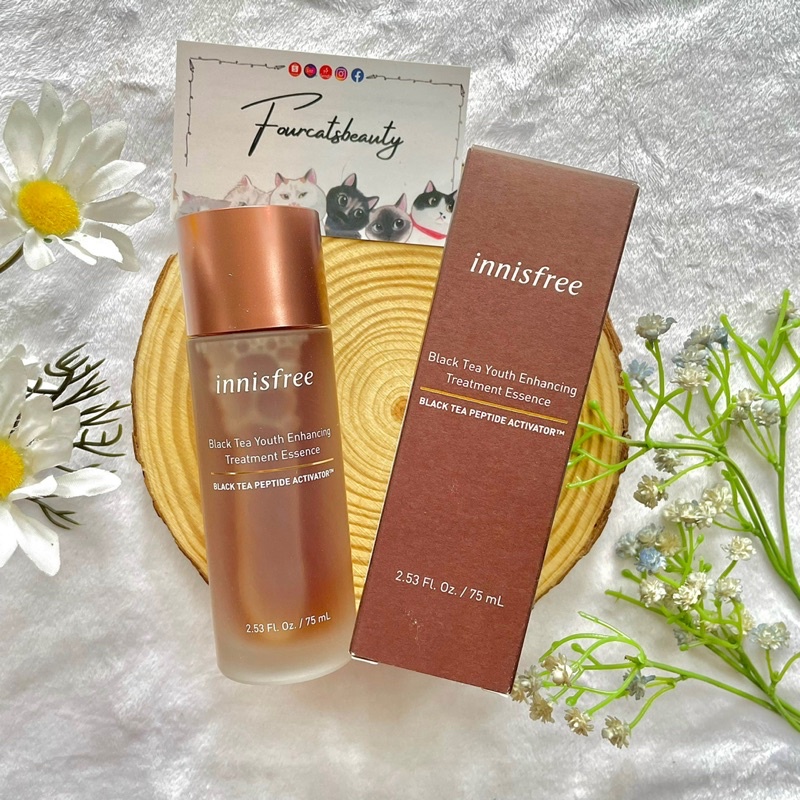 Bộ Sản Phẩm Chống Lão Hóa Cao Cấp Innisfree Black Tea Youth Enhancing