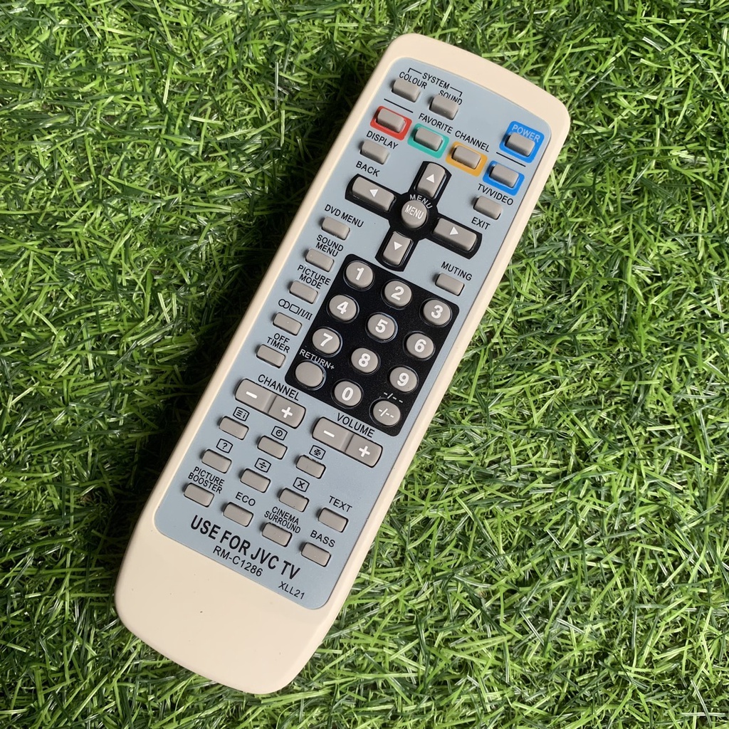 Điều khiển tivi JVC đời cũ RM-C1286 - Hàng tốt  remote JVC tivi