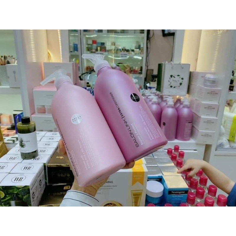 Bộ dầu gội xả Salon Link Extra 1000ml của Nhật Bản