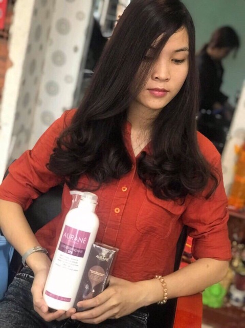 Dầu ngâm tóc phục hồi siêu mượt Aurane Live Reparing Hair Spa 750ml