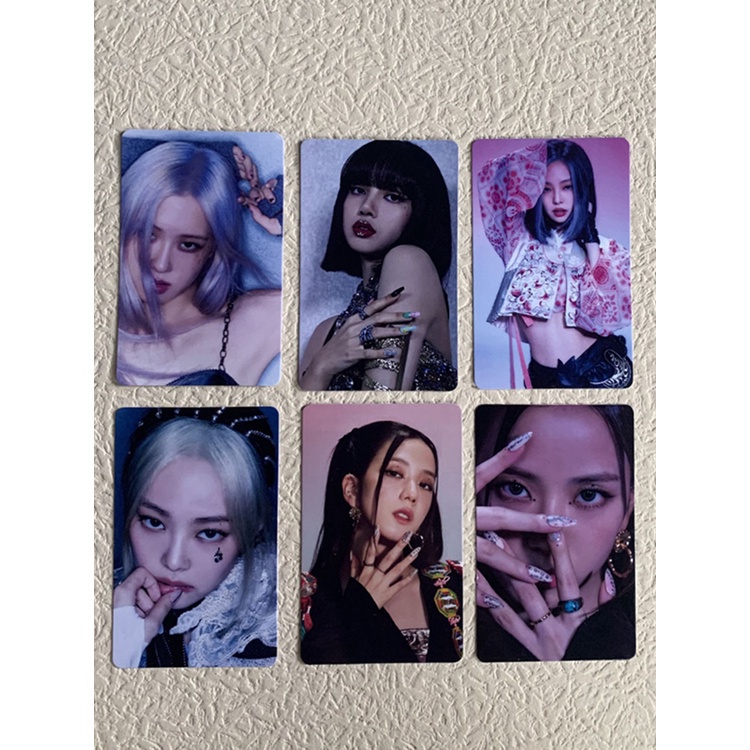 Set 10 tấm thẻ hình LOMO nhóm nhạc Blackpink