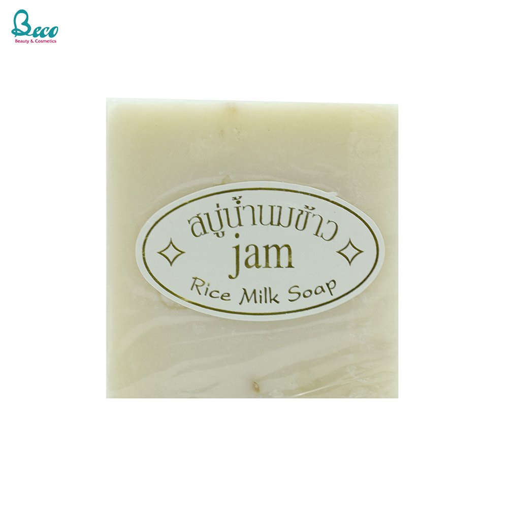 Xà Phòng Tắm Trắng Cám Gạo Thái Lan Jam Rice Milk Soap