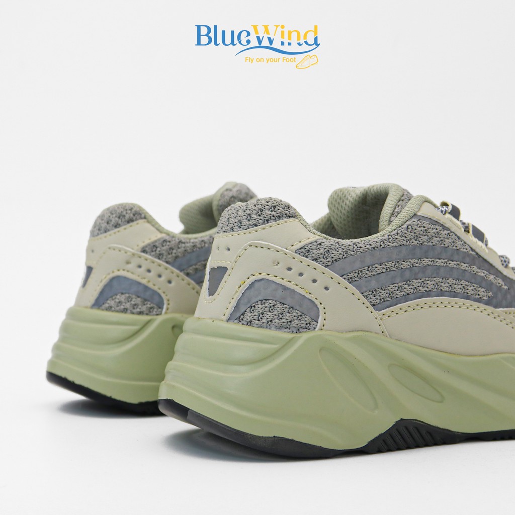 Giày Thể Thao Nam Nữ Phản Quang Kiểu Dáng Hàng Quốc BLUEWIND 68344