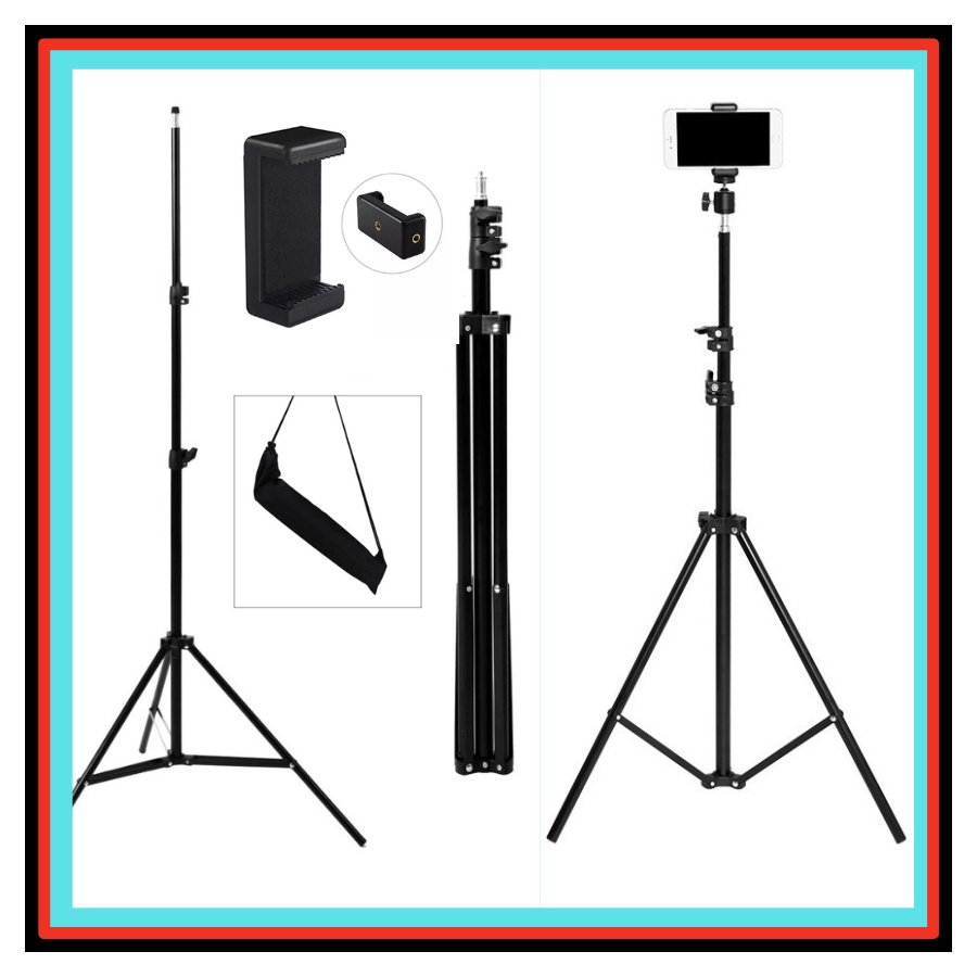 Cây live llivestream Cao Tối Đa 2 MÉT, Gậy Ghi Hình Chuyên Nghiệp - Gậy Chụp Hình
