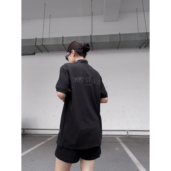 ÁO THUN CÓ CỔ ĐEN