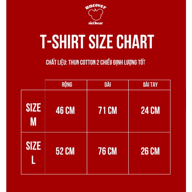 Áo Thun Uncover Sporty Sici