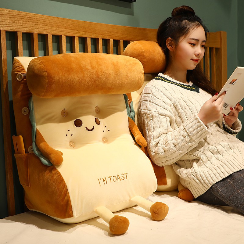Gối Tựa Lưng Hình Tam Giác Chất Liệu Mềm Mại Cao Cấp