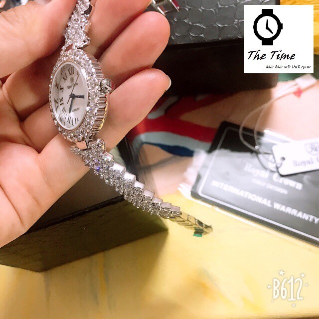 Đồng hồ nữ chính hãng Royal Crown đính đá 6305