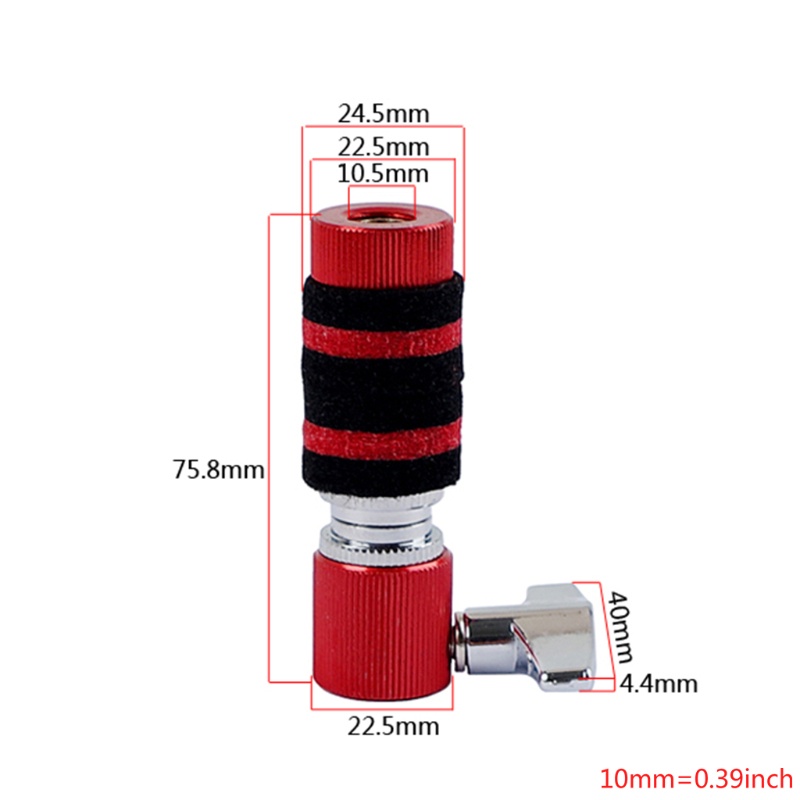 1 Bộ Giá Đỡ Trống Cymbal Bằng Hợp Kim Chất Lượng Cao