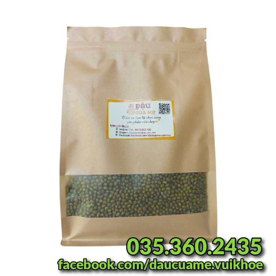 [1kg] Đậu xanh (đỗ xanh) làm giá