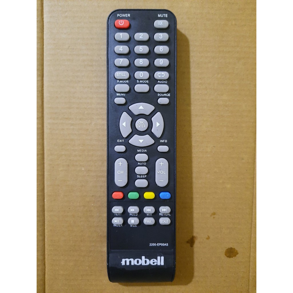 Remote Điều khiển tivi Mobell LED/LCD/Smart TV- Hàng loại tốt mới Tặng kèm Pin-Điện tử ALEX