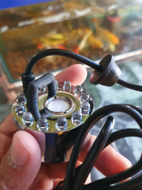 MÁY PHUN TẠO KHÓI HỒ CÁ NON BỘ KẾT HỢP ĐÈN NHIỀU MÀU