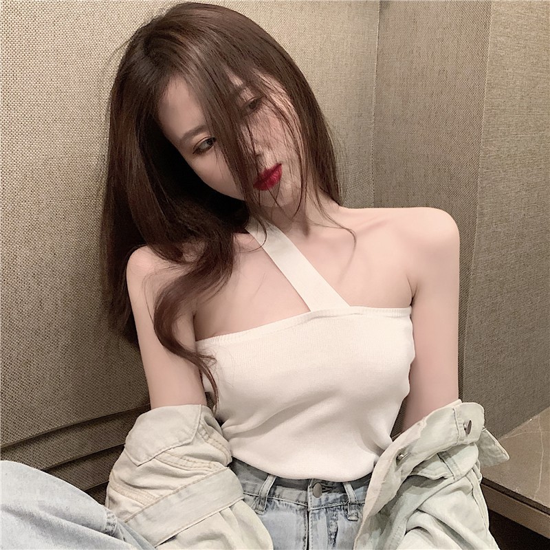 [ÁO THUN] CROPTOP CHÉO DÂY