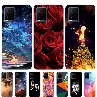 Ốp Điện Thoại Tpu Dẻo Họa Tiết Hoạt Hình Dễ Thương Cho Vivo Y21 Vivo Y21 Vivoy21