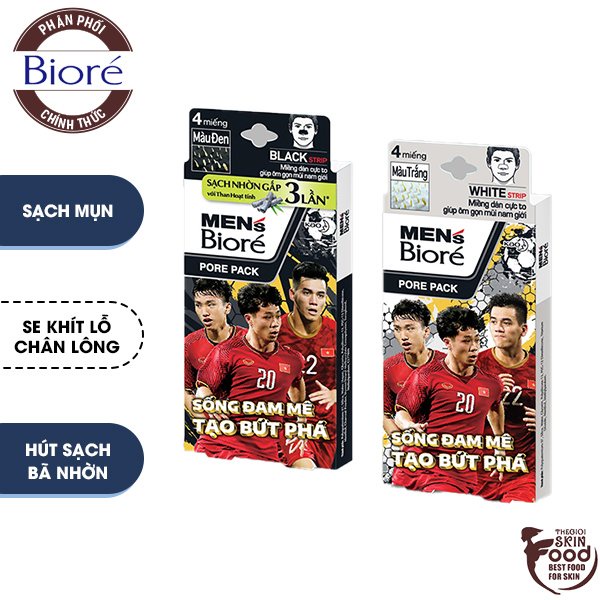 Miếng Dán Mũi Lột Mụn Men's Bioré