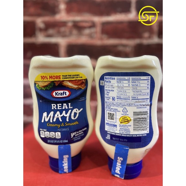 Sốt Mayo Kraft 650ml Mỹ