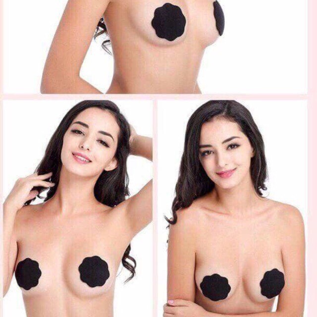 Miếng Dán Ngực Silicon Bọc Vải AL16