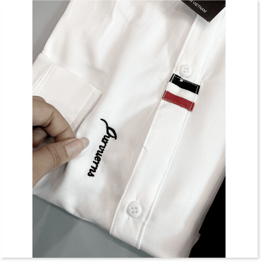 Áo sơ mi nam cao cấp chất lụa kate sang trọng hiện đại hàng hiếm &lt;3 HP