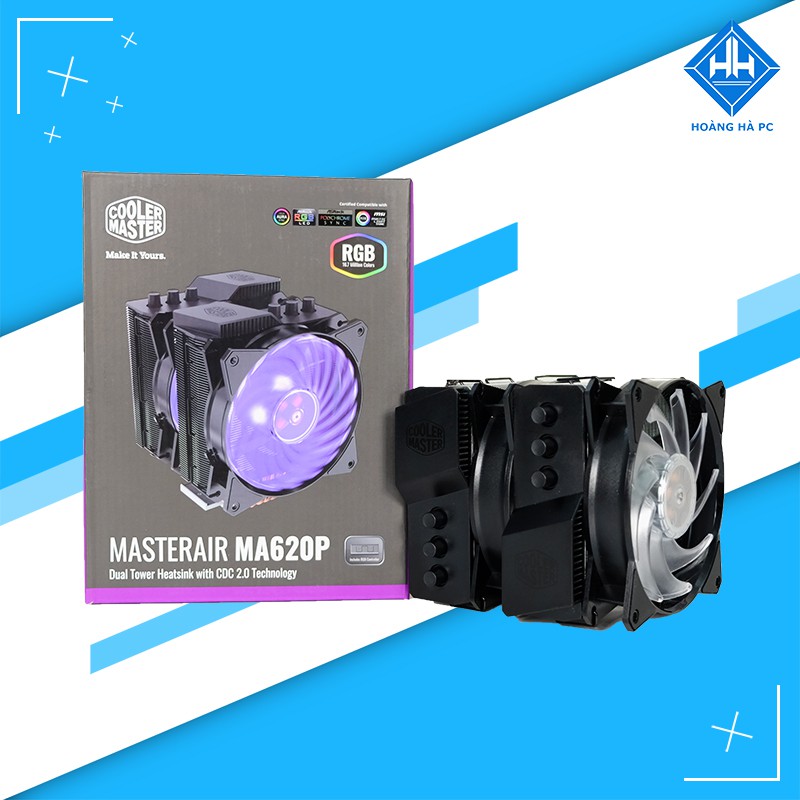 Tản nhiệt khí CPU cooler master MASTERAIR MA620P led RGB