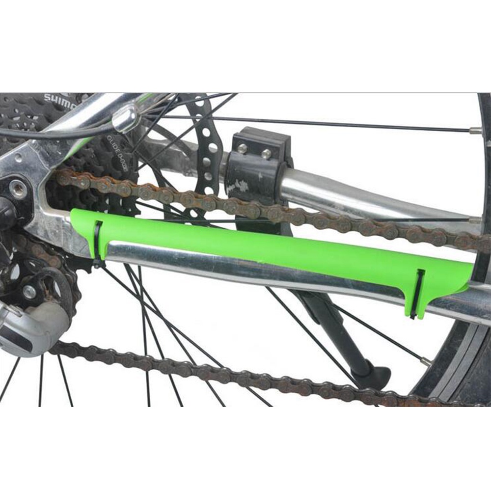 Bộ 2 Khung Nhựa Bảo Vệ Dây Xích Xe Đạp Leo Núi Nhiều Màu Sắc