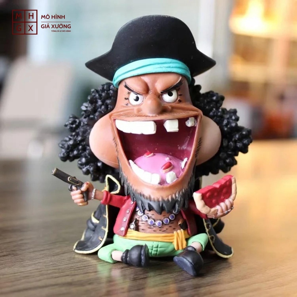 Mô hình Tứ Hoàng Râu Đen One Piece Cao 10cm - Tượng Figure Vua Hải Tặc