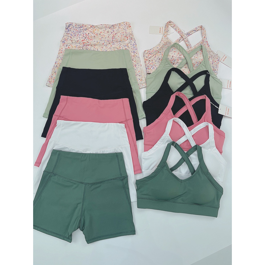 Set Ngắn Thể thao Nữ Dây Chéo LyLy Siêu Xinh