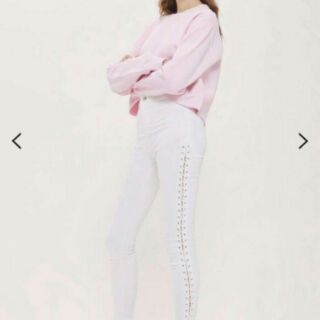 JEANS TOPSHOP ĐAN DÂY SƯỜN