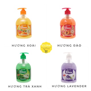 Nước Rửa Tay Dạng Sữa Kleen 500ml Kháng Khuẩn Sạch Da Tay Vượt Trội - Xà Phòng Rửa Tay Kleen