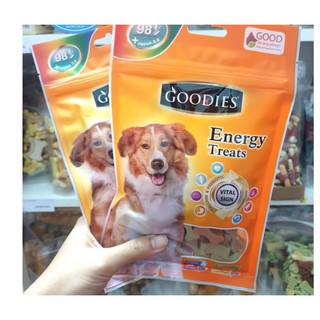 XƯƠNG GẶM SẠCH RĂNG THƠM MIỆNG THƠM MIỆNG GOODIES 125GR THỨC ĂN CHO CHÓ
