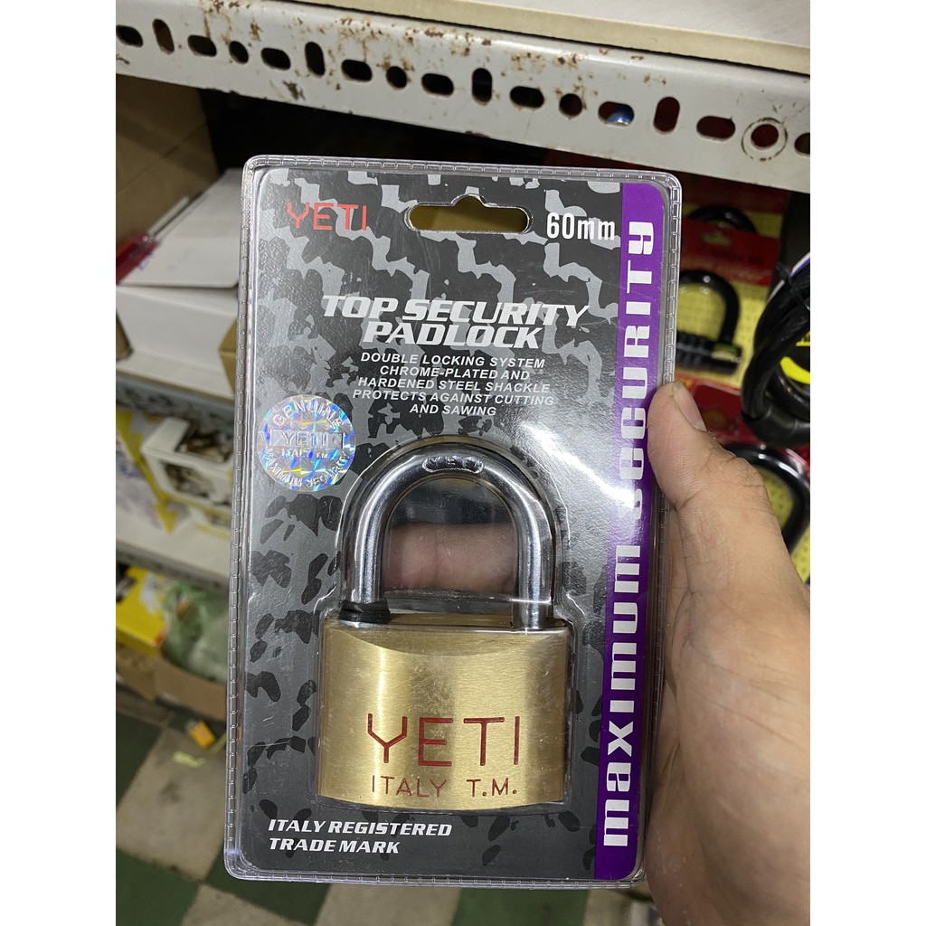 Ổ khoá YETI 6 phân chính hãng