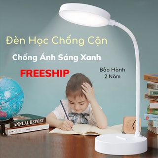 Đèn học chống cận, đèn học để bàn, bàn làm việc mun.home