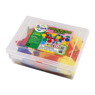 Hộp Gigo toys Miếng ghép hình bằng nhựa 255 chi tiết 1042R