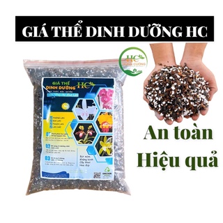 Giá thể trồng lan cao cấp - giá thể dinh dưỡng hc
