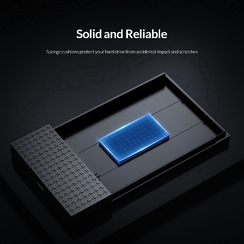 Hộp Ổ Cứng HDD SSD ORICO 2526C3 4TB Type C USB 3.1 Sang SATA 3.0 5Gbps hỗ trợ UASP | BigBuy360 - bigbuy360.vn