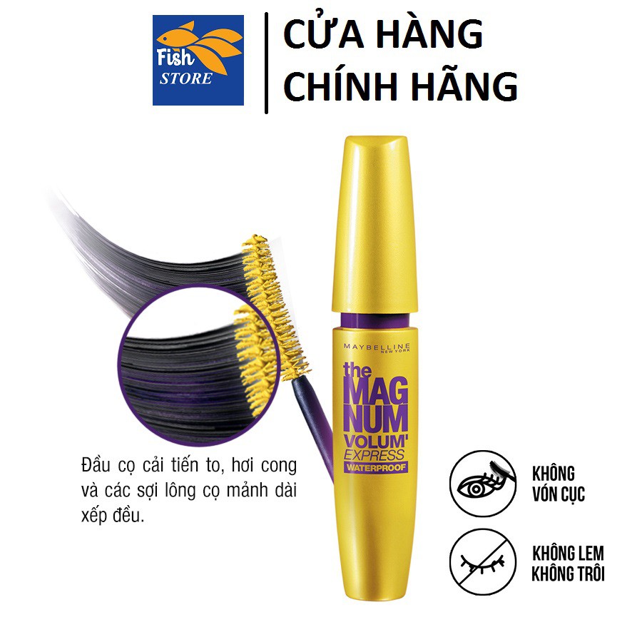 Mascara Maybeline , Chuốt Mi Maybeline vàng