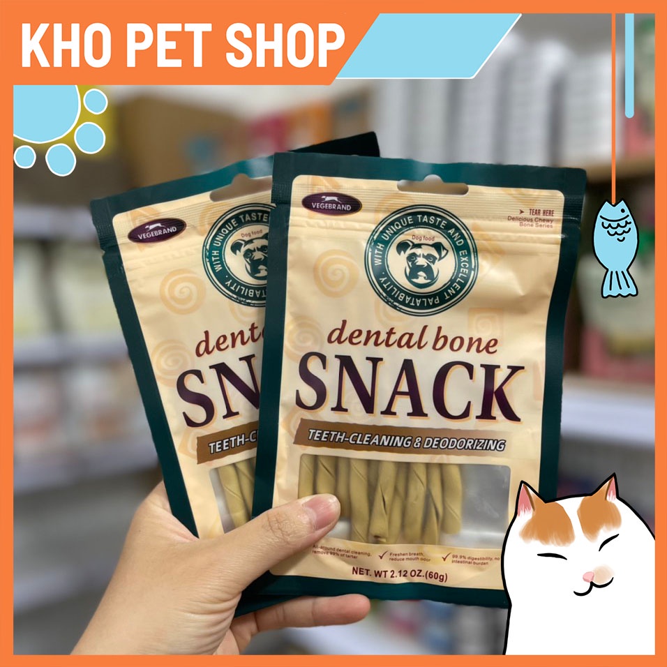 Snack Dental Bone sạch răng cho chó