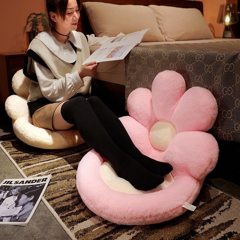 Đệm Lót Ghế Ngồi Hình Bông Hoa Xinh Xắn Chống Trượt Tiện Dụng