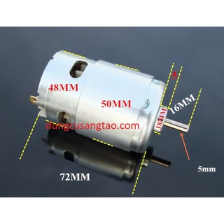 Motor 895 24V 2 bạc đạn 3000-6000 vòng/phút, 6000-12000 vòng/phút loại nhanh 10000-2000 vòng/phút