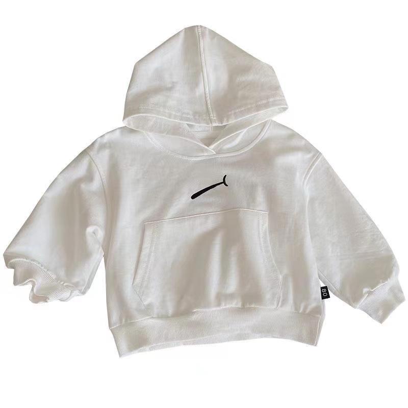 Áo Sweater Có Mũ Trùm Phong Cách Hàn Quốc Thời Trang Xuân Thu Mới Cho Bé Trai Và Bé Gái