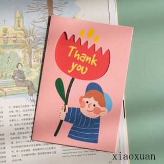 Thiệp Chúc Mừng Ngày Nhà Giáo In Chữ Thank You 10 * 15cm