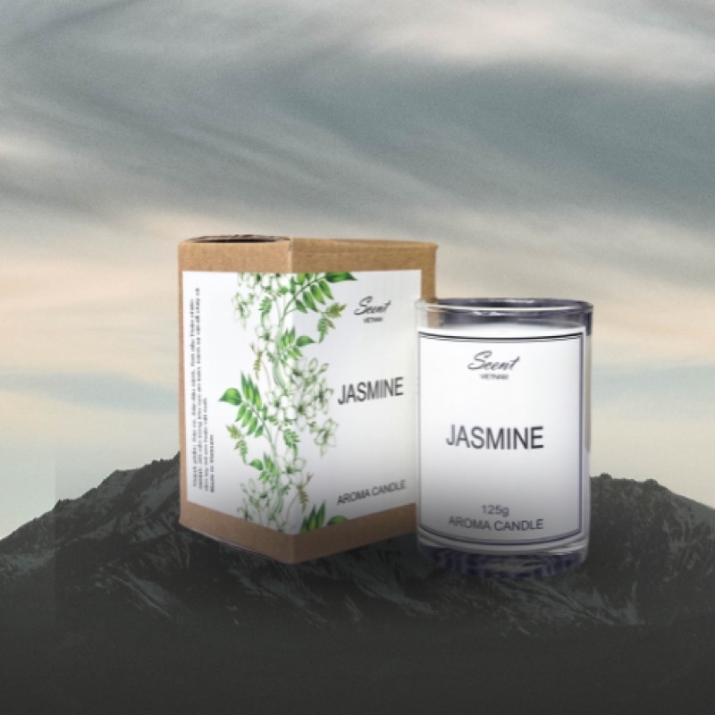 Nến thơm Jasmine hoa lài Scented Candle