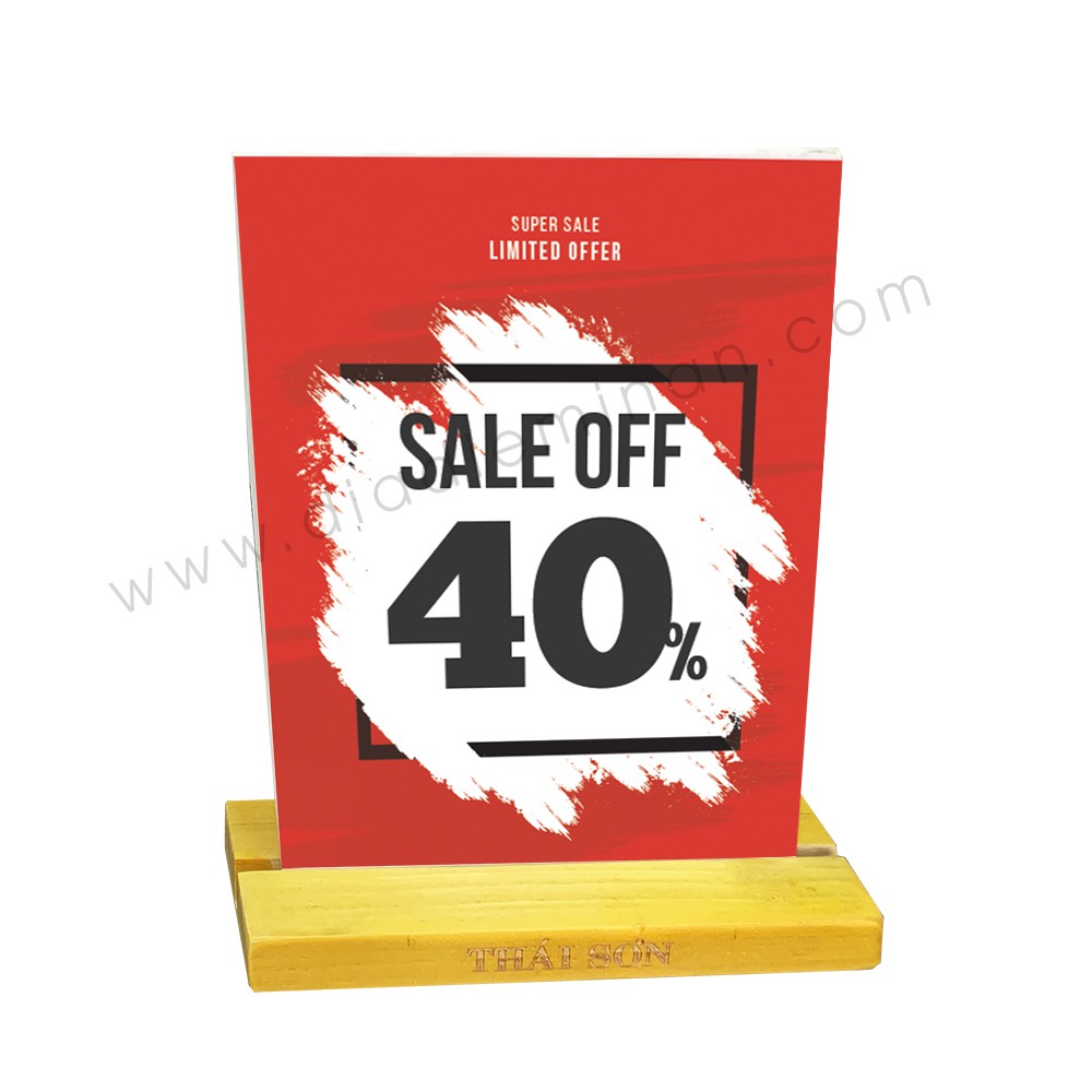 Bảng sale - Tấm Sale - Bảng Giảm giá - Tấm giảm giá  _ MẪU 1