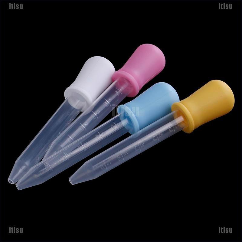 Set 2 Ống Bơm Chất Lỏng Bằng Silicone Cho Bé Uống Thuốc