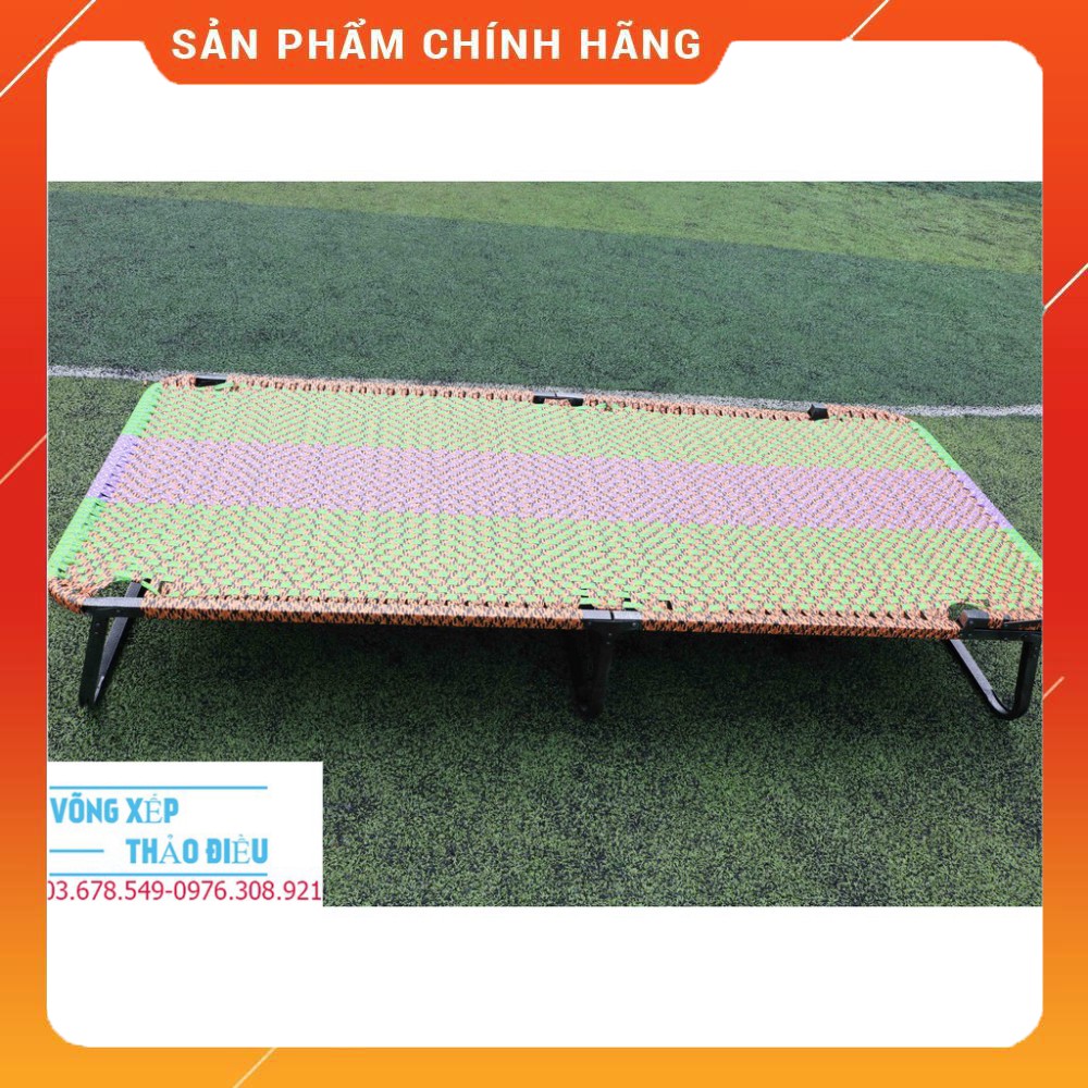 [GIÁ SỈ] Giường xếp đài loan khung sơn tĩnh điện 90cm_Võng Xếp Thảo Điều