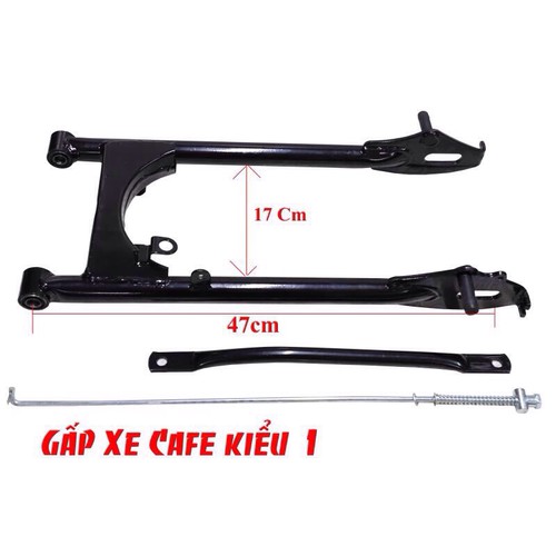 gấp xe moto cafe